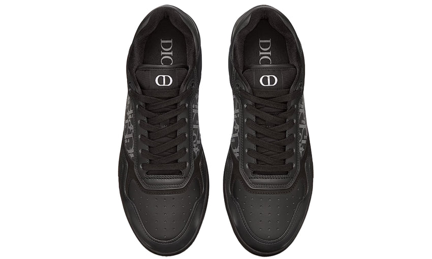Dior B27 Low Black Dior Oblique Galaxy Leather Grey - DUBAI ALL STAR