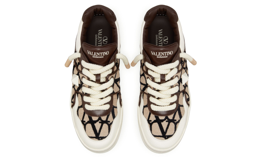 Valentino  Garavani One Stud XL low-top Sneakers "Beige"