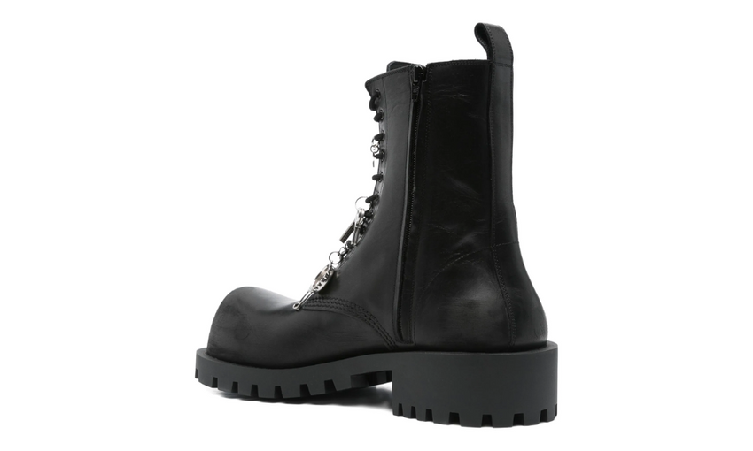 Balenciaga Hummer lace-up boots "Black"