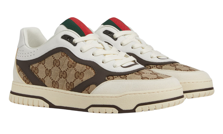 Gucci Re-Web Sneaker 'Beige And Ebony'