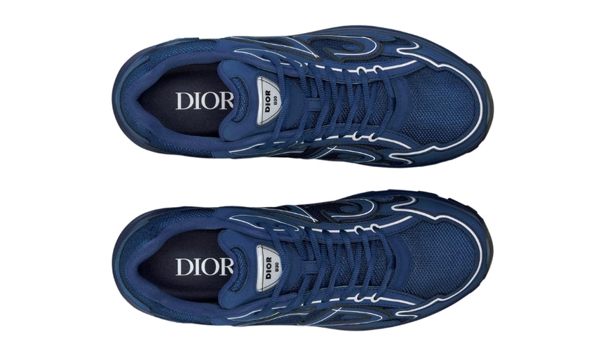 Dior B30 Dark Blue Knit And Technical Fabric - DUBAI ALL STAR