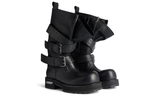 Balenciaga Venom High Boot in Black Calfskin