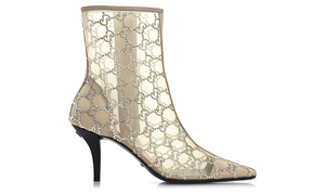 Gucci 85mm Gg-motif Ankle Boots 