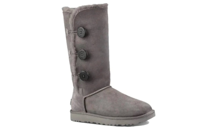 UGG Bailey Button Triplet II Chestnut Boots 'Grey' - DUBAI ALL STAR