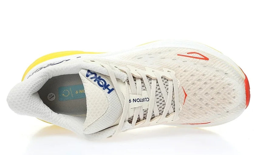 Hoka Clifton 9 'Eggnog Passion Fruit' - DUBAI ALL STAR