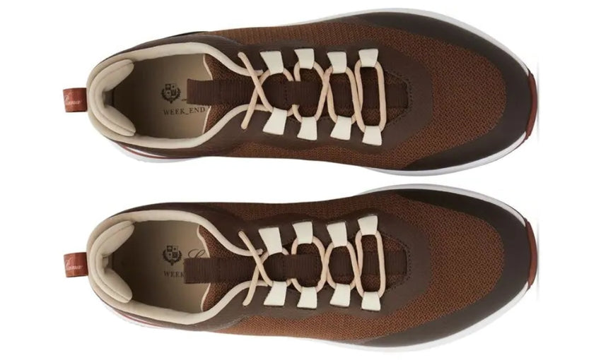 LORO PIANA Week-End Walk Sneakers "Mongolian Desert" - DUBAI ALL STAR