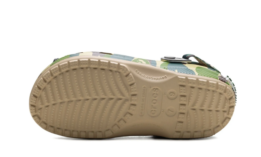Bape x Crocs Classic Clog 'ABC Camo - Green' - Dubaiallstar