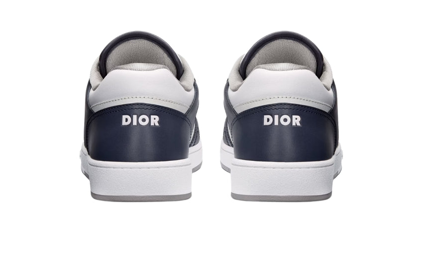 Dior B27 Smooth Calfskin With Dior Oblique Jacquard Deep Blue - DUBAI ALL STAR