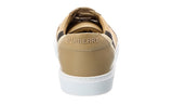 Burberry House Check Cotton and Leather Sneakers - DUBAI ALL STAR