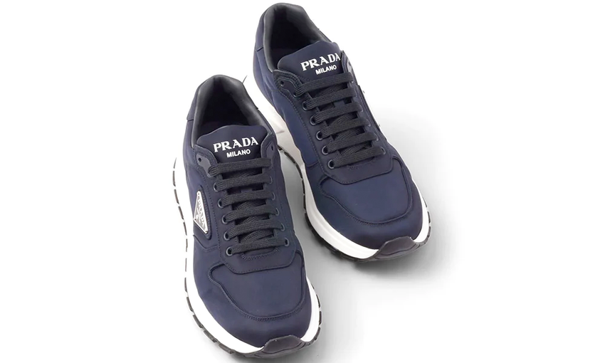 Prada logo-print low-top sneakers