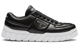 Prada padded leather sneakers 'Black' - DUBAI ALL STAR
