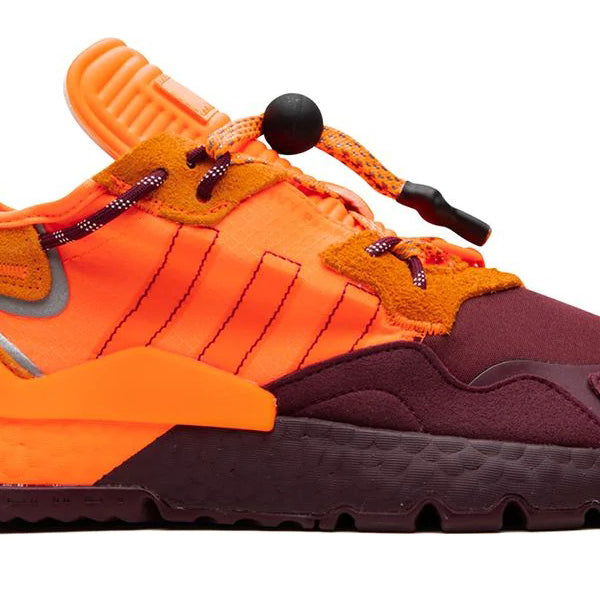 Adidas nite hotsell jogger solar orange