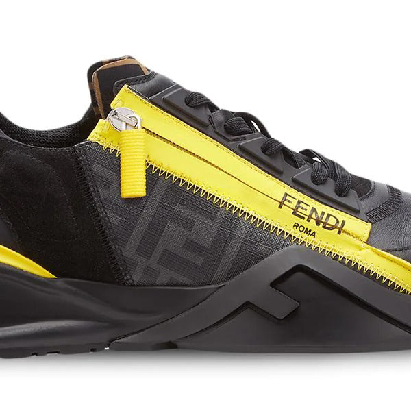 Yellow fendi shoes online