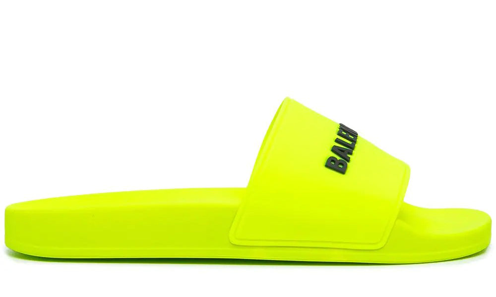 Balenciaga discount neon slides