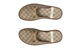 Gucci GG Supreme Horsebit-Detail Slippers - DUBAI ALL STAR