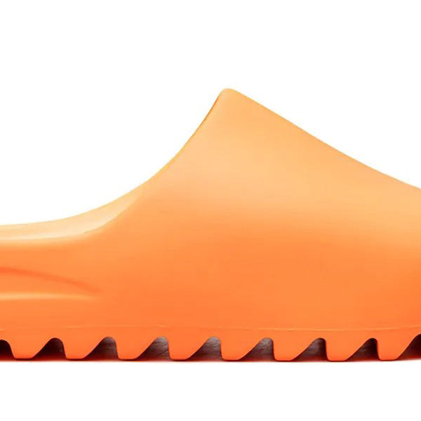 Orange best sale yeezy slides