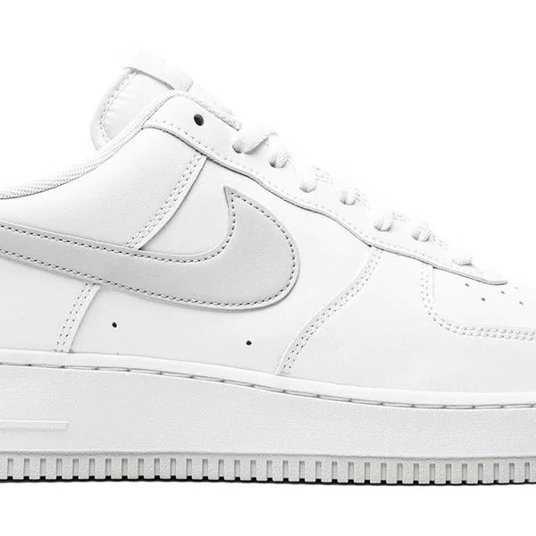 White and grey deals air force 1
