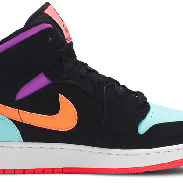 Air jordan 1 mid multicolor outlet gs