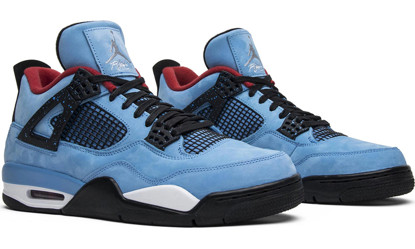 Travis scott x air jordan 4 retro oilers Clearance