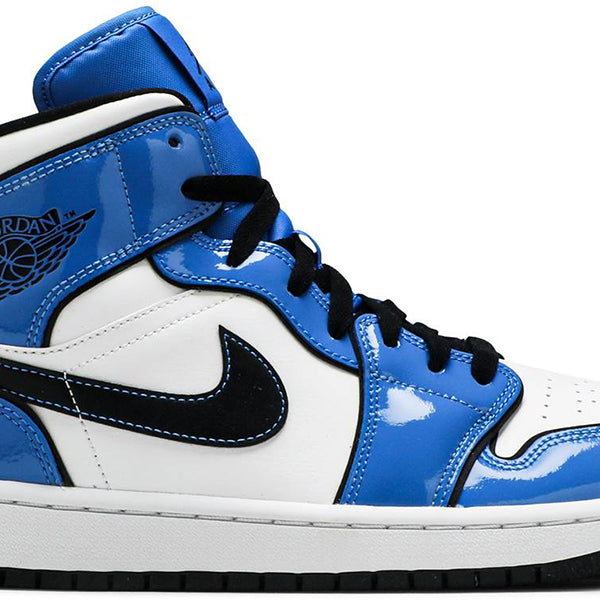 Jordan mid top blue