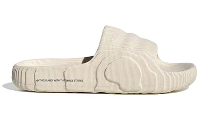 adidas Adilette 22 Slides Grey/Beige - DUBAI ALL STAR