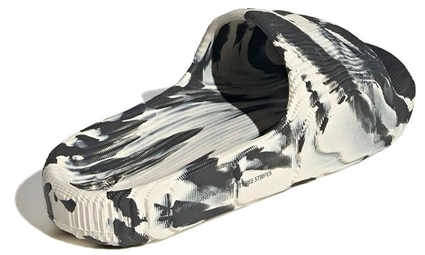 Adidas Adilette 22 Slides "Black Grey" - DUBAI ALL STAR