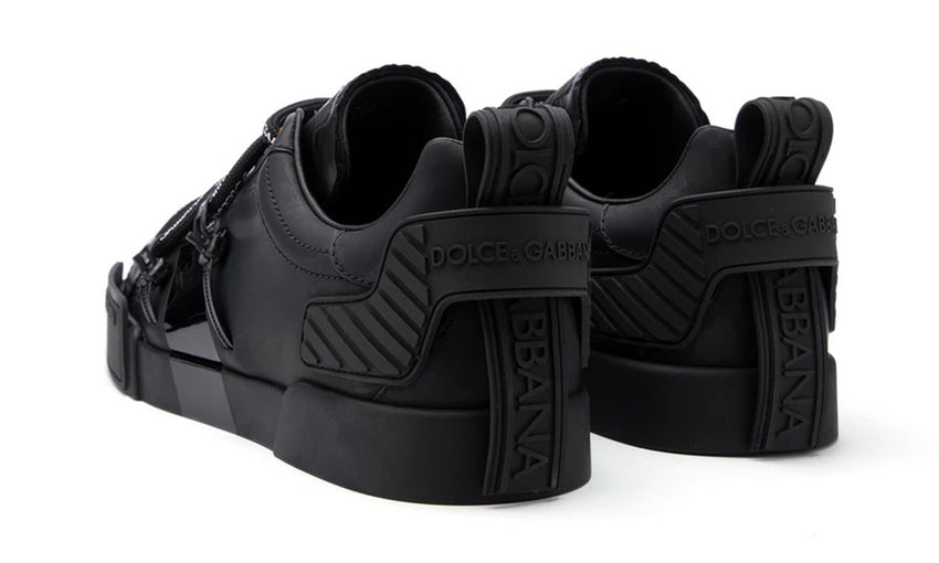 Dolce & Gabbana Portofino Sneakers in Black - DUBAI ALL STAR