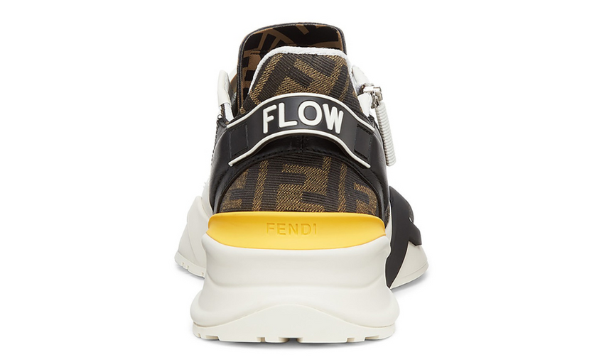 Fendi white leather 2024 sneakers