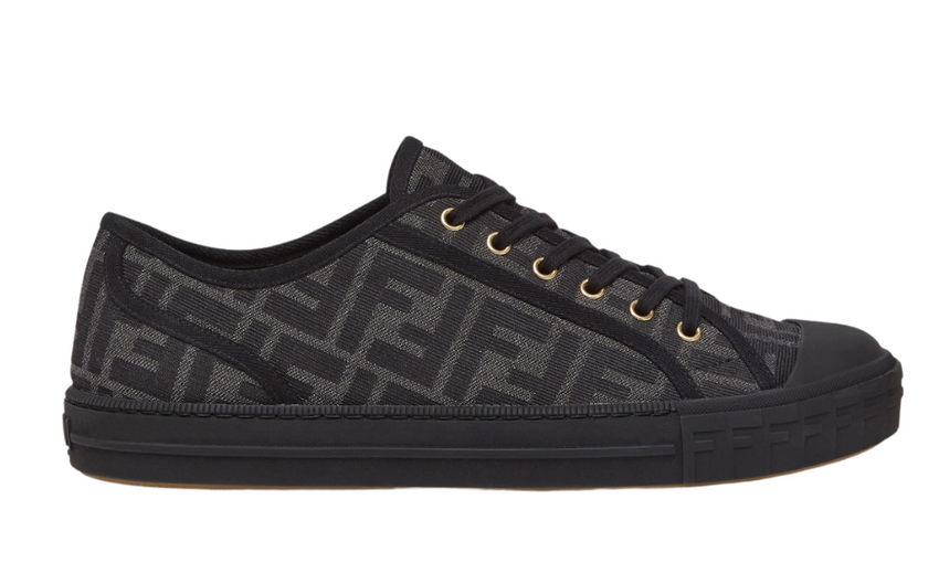 Fendi black fabric sneakers 2025
