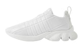 Burberry Quilted Leather Classic Sneakers 'White' - DUBAI ALL STAR