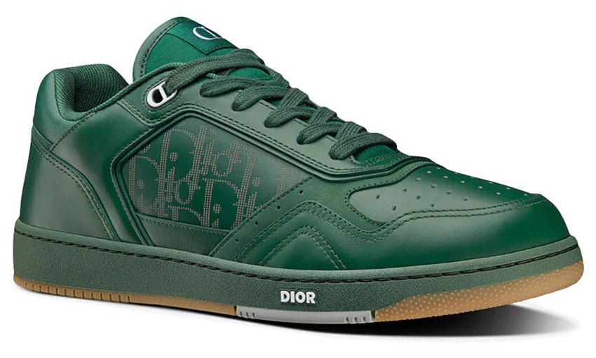 Dior World Tour B27 Low-Top Sneaker Oblique Green - DUBAI ALL STAR