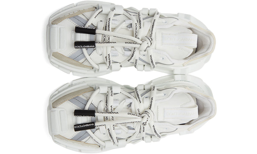 DOLCE & GABBANA White Space Sneakers - DUBAI ALL STAR