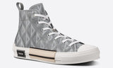 Dior B23 High-top Sneaker "Dior Gray Cd Diamond Canvas" - DUBAI ALL STAR