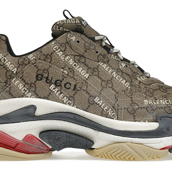 Gucci x Balenciaga The Hacker Project Triple S Beige DUBAI ALL STAR