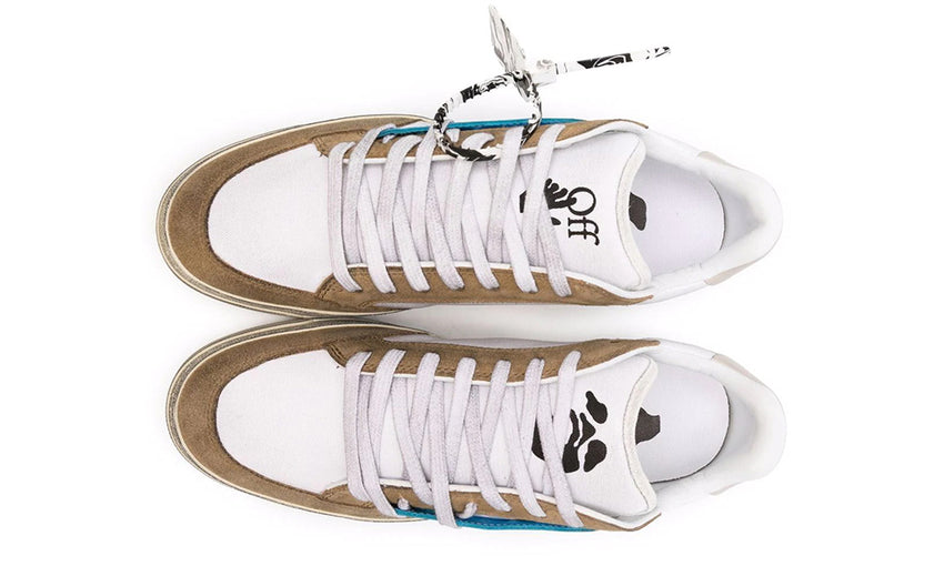 Off-White 5.0 low-top sneakers "Brown - White" - DUBAI ALL STAR
