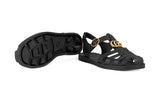 Gucci Rubber Buckle Strap Sandals - Black - DUBAI ALL STAR