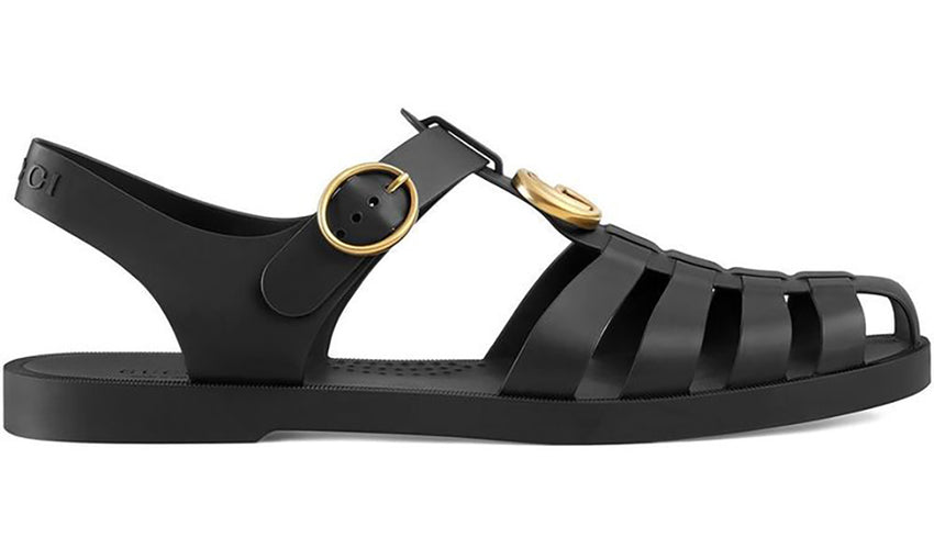 Rubber buckle strap sandals Clearance