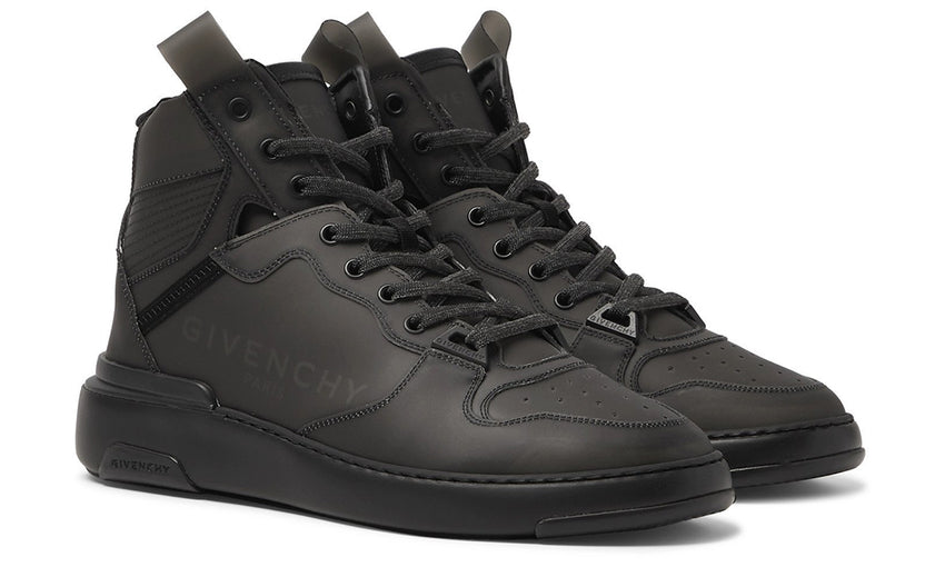 Givenchy Wing Leather-Trimmed Rubber Sneakers - DUBAI ALL STAR